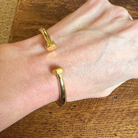 India Hicks Gold-Tone Cuff Bracelet - EUC - Picture 3 of 5